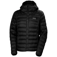 Kurtki i kamizelki sportowe damskie - Kurtka damska Helly Hansen W Verglas Hooded Down Jacket 2.0 Rozmiar: S / Kolor: czarny - miniaturka - grafika 1