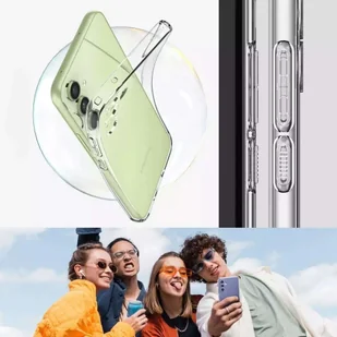 Etui na telefon Spigen Liquid Crystal do Samsung Galaxy A54 5G Crystal Clear + Szkło - Etui i futerały do telefonów - miniaturka - grafika 6