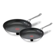 Zestawy garnków i patelni - Zestaw Patelni Tefal E304S2 Jamie Oliver 24/28 Cm Stal Nierdzewna Tytanowa - miniaturka - grafika 1