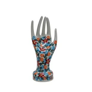 Ceramiczny stojak na biżuterię Ceramika Bolesławiec - Biżuteria - akcesoria - miniaturka - grafika 1