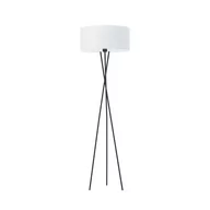 Lampy stojące - Lampa podłogowa LYSNE Paryż, 60 W, E27, biała/czarna, 160x40 cm - miniaturka - grafika 1