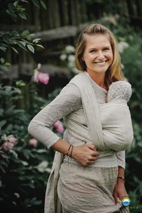 Little Frog Chusta żakardowa Little Frog - Summer Meadow 3,6 m - Chusty do noszenia dzieci - miniaturka - grafika 1