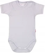 Body dla niemowląt - Body KRÓTKI rękaw rękawek POPIEL r 98 KLEKLE - miniaturka - grafika 1
