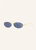 Okulary przeciwsłoneczne - Fendi Okulary Przeciwsłoneczne fn000647 gold - miniaturka - grafika 1