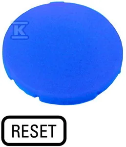 Wkładka przycisku M22-XD-B-GB14 płaska niebieska - Sterowniki i przekaźniki - miniaturka - grafika 1