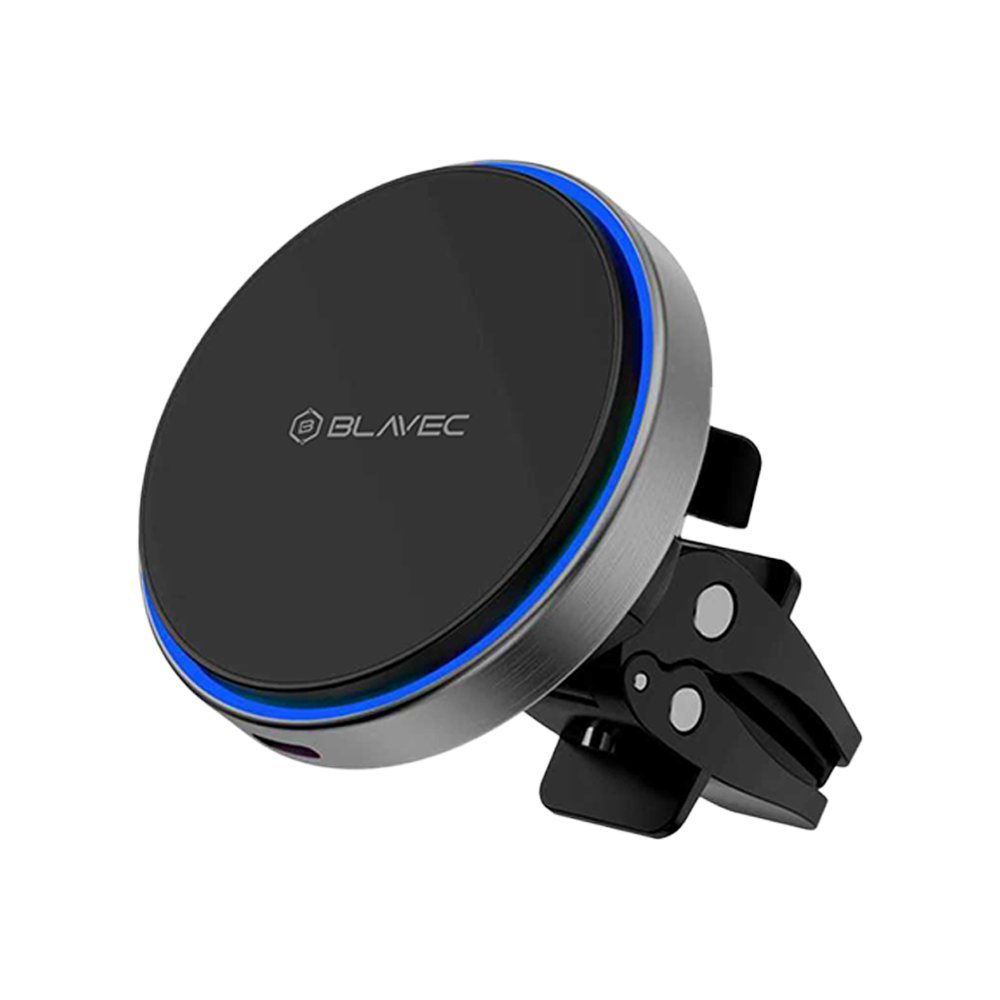 Blavec Uchwyt Samochodowy BHC-01B 15W magnetyczny z ładowaniem indukcyjnym do kratki