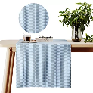 Bieżnik z aksamitu 40x140 cm Clear – AmeliaHome - Obrusy i serwetki - miniaturka - grafika 1