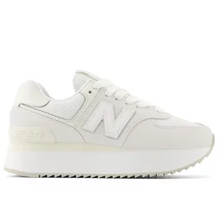 Buty sportowe damskie - Buty New Balance WL574ZSO – białe - grafika 1