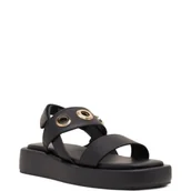 Sandały damskie - BOSS BLACK Skórzane sandały Scarlet - miniaturka - grafika 1