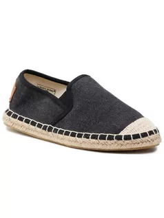 Espadryle damskie - Cross Jeans Espadryle DD2R4106 Czarny - grafika 1