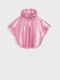 Sinsay - Płaszcz przeciwdeszczowy - różowy - Kurtki i płaszcze dla dziewczynek - miniaturka - grafika 1