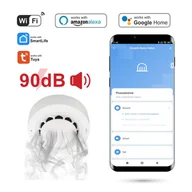 Akcesoria do monitoringu - Czujnik Dymu WiFi z alarmem - miniaturka - grafika 1
