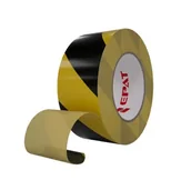 Pachołki i taśmy ostrzegawcze - Taśma oznaczeniowa ostrzegawcza BHP 50mm/33m - : Żółty - miniaturka - grafika 1