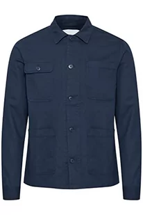 Casual Friday Męska kurtka CFJerslev 0050 Linen Mix Jacket kurtka, 194013 / granatowa, XXL, 194013/Dark Navy, XXL - Kurtki męskie - miniaturka - grafika 1