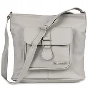 Torebki damskie - Torebka Skórzana damska A4 duża torba przez ramię listonoszka Beltimore - miniaturka - grafika 1