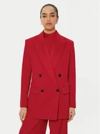 Marynarki i żakiety damskie - MAX&Co. Marynarka 2516041011200 Czerwony Regular Fit - miniaturka - grafika 1