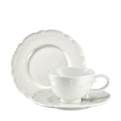 Serwisy do kawy i herbaty - Zestaw do herbaty porcelanowy na 6 osób TIFFANY - miniaturka - grafika 1