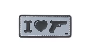 101 Inc. - Naszywka 3D - I Love My Sidearm - Szary - Odzież taktyczna i umundurowanie - miniaturka - grafika 1