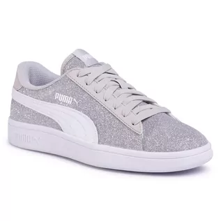 Buty dla dziewczynek - PUMA Dziewczęce sneakersy Smash V2 Glitz Glam Jr, Pearl Pink Puma White, 39 EU - grafika 1