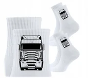 Skarpetki męskie - 3x Skarpetki Urodziny Prezent Skarpety TIR CIĘŻARÓWKA - miniaturka - grafika 1