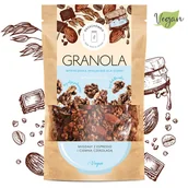 Płatki śniadaniowe i musli - ORZECHOWNIA Granola migdały  espresso i  czek,320g - miniaturka - grafika 1