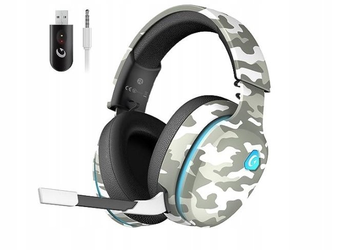 Słuchawki gamingowe nauszne CAPTAIN 300 bezprzewodowe