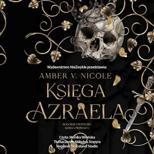 Księga Azraela Amber V. Nicole - Audiobooki - fantastyka i horror Księga Azraela Amber V. Nicole - Audiobooki - fantastyka i horror - miniaturka - grafika 1