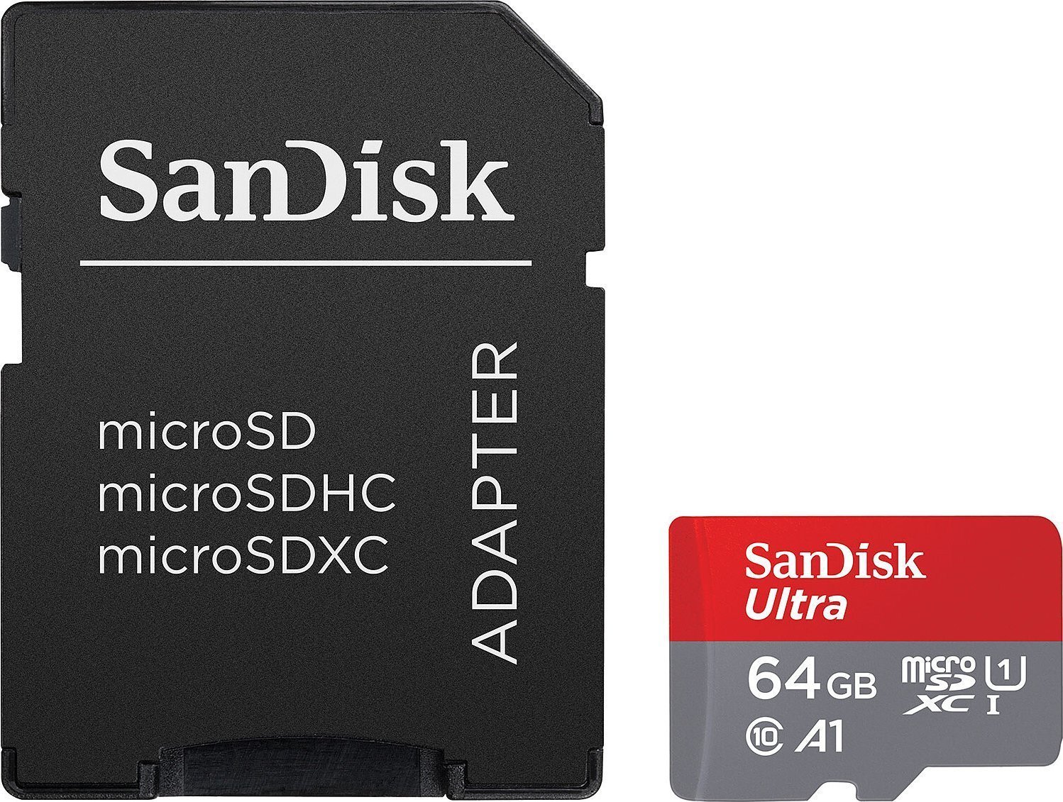 Karta SanDisk Ultra MicroSDXC 64 GB Class 10 UHS-I/U1 A1 SDSQUAB-064G-GN6TA