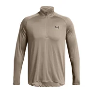 Bluzy męskie - Męska Bluza UNDER ARMOUR UA TECH 2.0 1/2 ZIP 1328495-200 – Szary - miniaturka - grafika 1