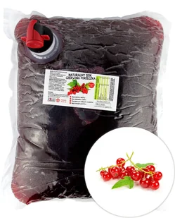 Sok z Czerwonej Porzeczki 100% 3l - Soki i napoje niegazowane - miniaturka - grafika 1
