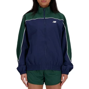 Kurtka New Balance WJ41506NNY - granatowa - Kurtki i kamizelki sportowe damskie - miniaturka - grafika 1