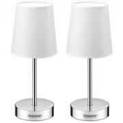 Lampy stojące - Lampa stołowa Lumière Zestaw 2 szt. Biała 32x13x13cm - miniaturka - grafika 1