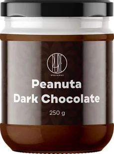 BrainMax Pure Peanuta, Krem z orzeszków ziemnych z gorzką czekoladą, 250 g - Słodkie kremy i masła - miniaturka - grafika 1