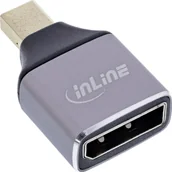 Złącza, przejściówki, adaptery - InLine® DisplayPort 1.4 Adapter, DisplayPort Buchse / Mini Displayport Stecker, - miniaturka - grafika 1