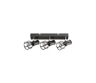Rabalux Plafon LAMPA sufitowa ARIA 5960 regulowana OPRAWA industrialna LISTWA reflektorki klatki drut czarny 5960 - Lampy sufitowe - miniaturka - grafika 3