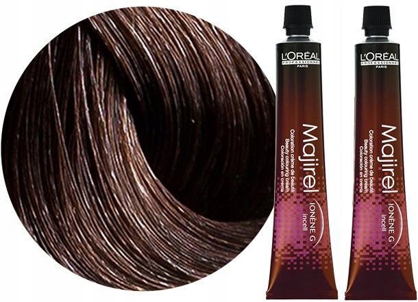 Loreal Majirel 4.3 Zestaw Trwała Farba Do Włosów