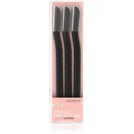 Akcesoria i kosmetyki do stylizacji brwi - Catrice - Magic Perfectors - Brow Shaper - Nożyki do przycinania brwi - 3 sztuki - miniaturka - grafika 1