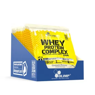 Olimp Whey Protein Complex 100% - 20 x 35 g - Kokos - Odżywki białkowe - miniaturka - grafika 1