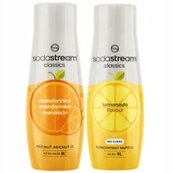 Syropy i koncentraty owocowe - SODASTREAM Mandarynka + Lemoniada Zestaw Syropów Sok do saturatora 2 szt. - miniaturka - grafika 1