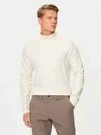 Koszulki męskie - Hechter Paris Golf 75001 142905 Écru Regular Fit - miniaturka - grafika 1