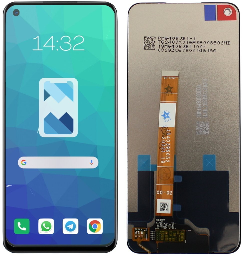 Wyświetlacz LCD Ekran do OPPO A52 Czarny