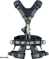 Akcesoria BHP - DELTA PLUS JAGUAR 2 HAR36R SZELKI Z PASEM I PASAMI UDOWYMI, 6 PUNKTÓW ZACZEPOWYCH; SZARO-ŻÓŁTY - miniaturka - grafika 1
