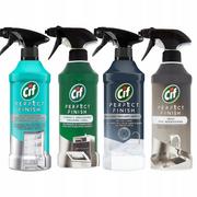 Środki do kuchni i łazienki - CIF Perfect Finish 4x 435ml spray Kamień Stal - miniaturka - grafika 1