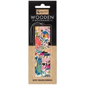 Zakładki do książek - Zakładka drewniana Szalone psy - miniaturka - grafika 1