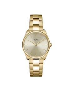 Zegarek Cluse Zegarek CW11212 Steel/Full Gold - - Zegarki damskie - miniaturka - grafika 1