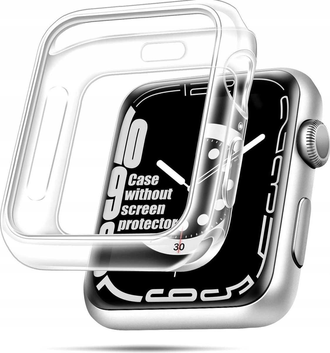 ETUI 46MM 3 SZTUKI MIĘKKIE SILIKONOWE PRZEZROCZYSTE ODPORNE BUMPER
