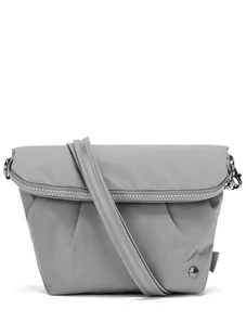 Składana torba antykradzieżowa Pacsafe CX Convertible Crossbody - econyl gravity grey - Torby męskie - miniaturka - grafika 1