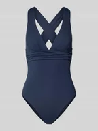 Stroje kąpielowe - Body z dekoltem w serek - miniaturka - grafika 1