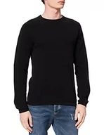 Swetry męskie - Blend Sweter męski, 194007/Black, S - miniaturka - grafika 1