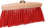 Miotły, szufle, mopy - Drewniana Miotła Szczotka Do Zamiatania - miniaturka - grafika 1